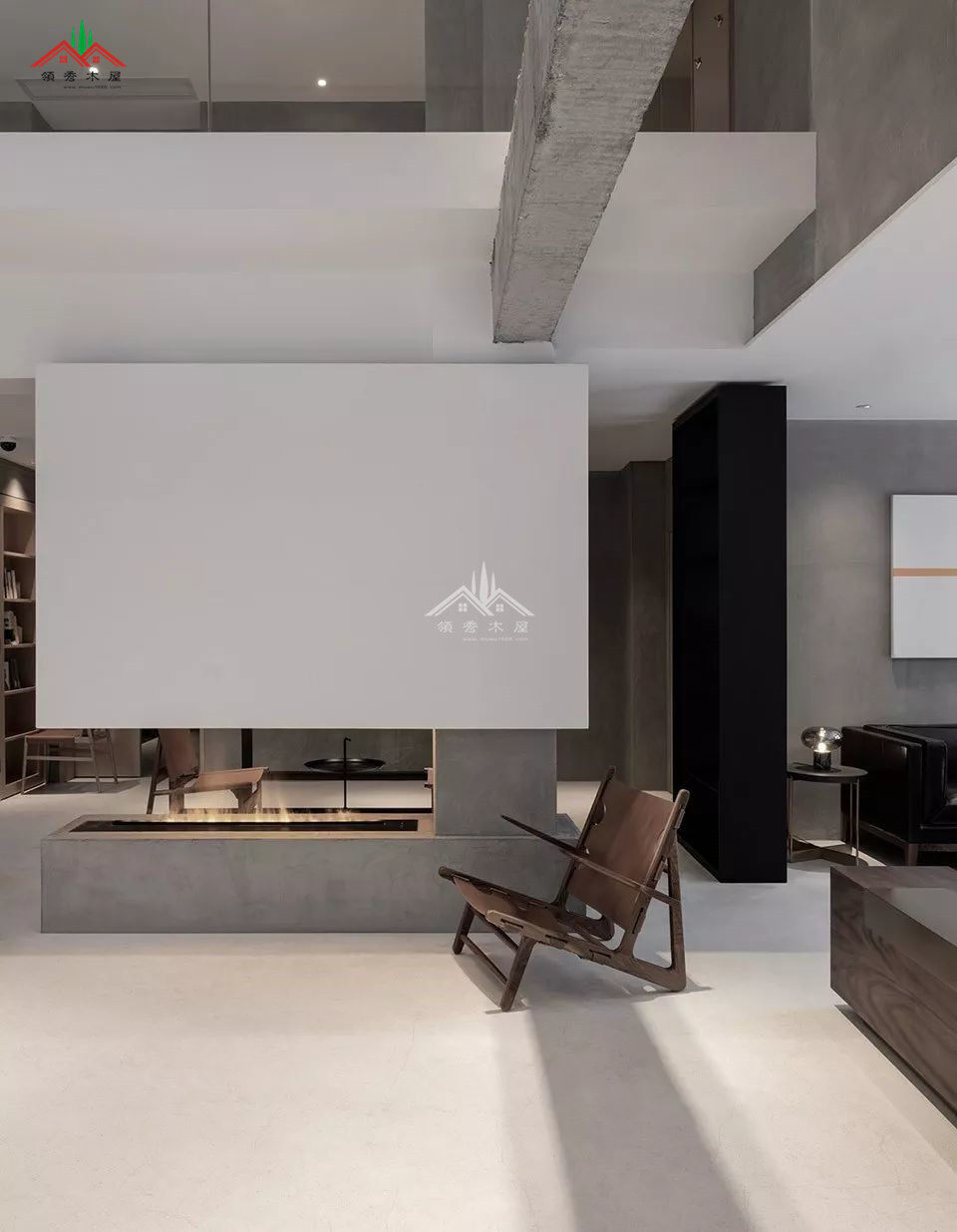 簡(jiǎn)約混磚木屋