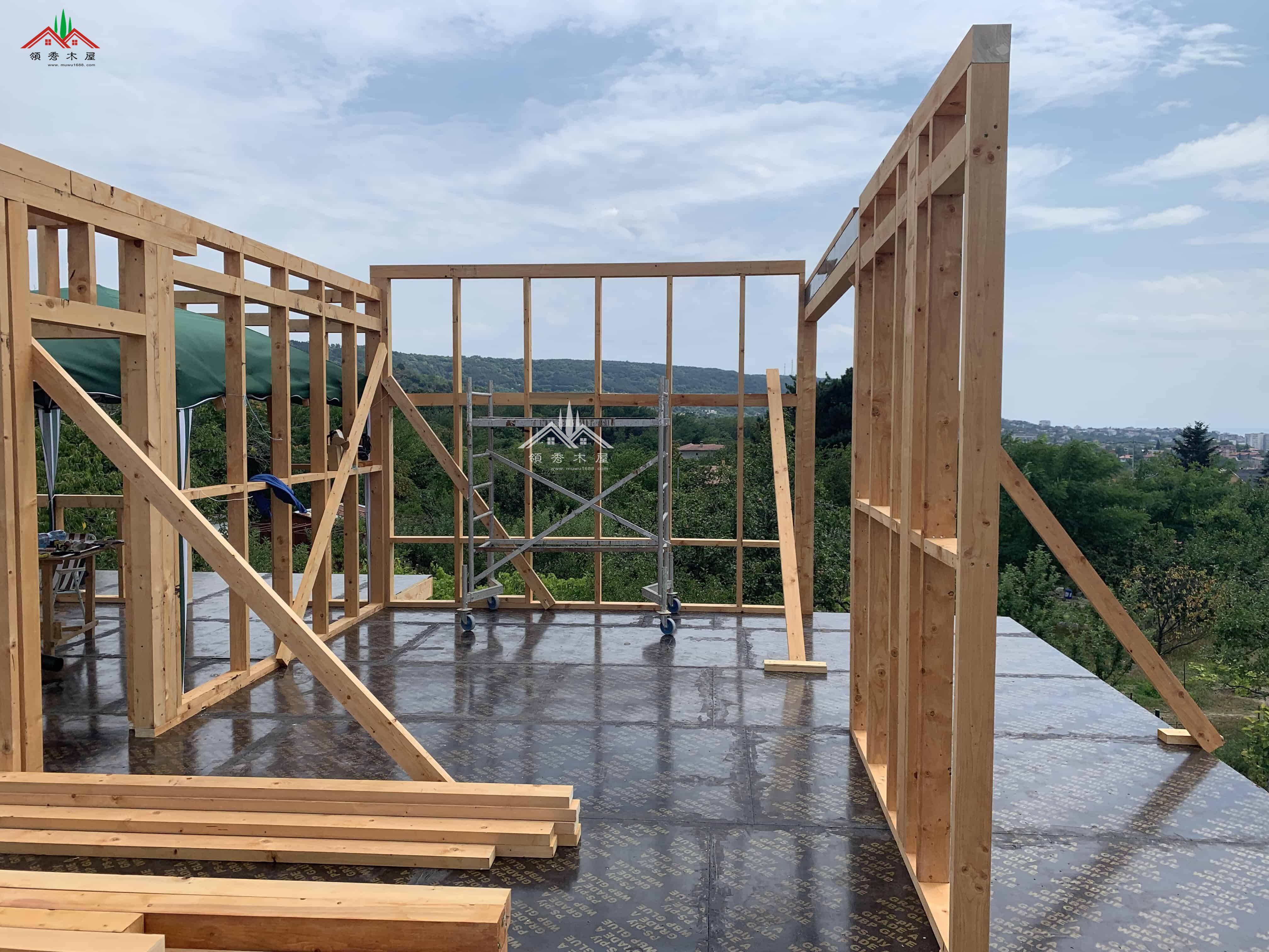 桂林陳總輕型雙層木屋別墅