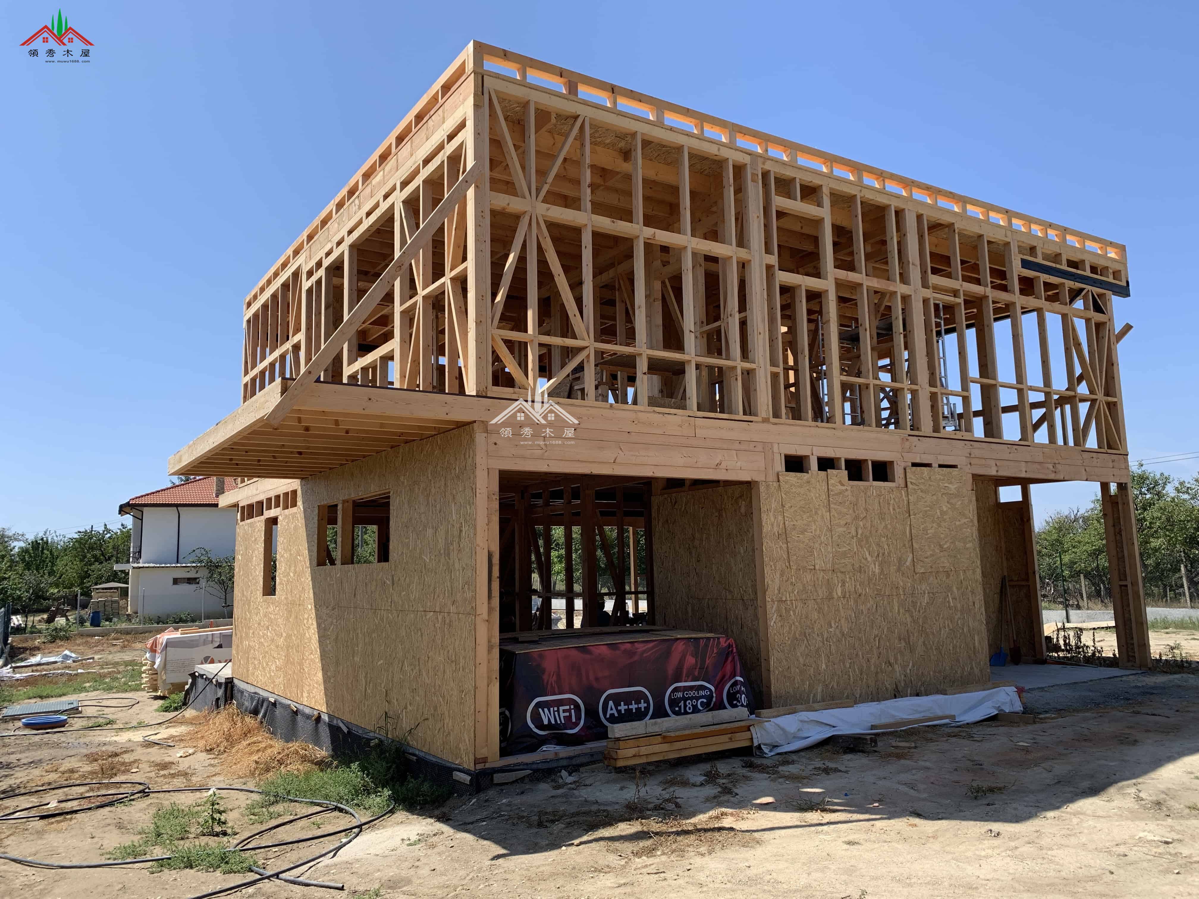 桂林陳總輕型雙層木屋別墅