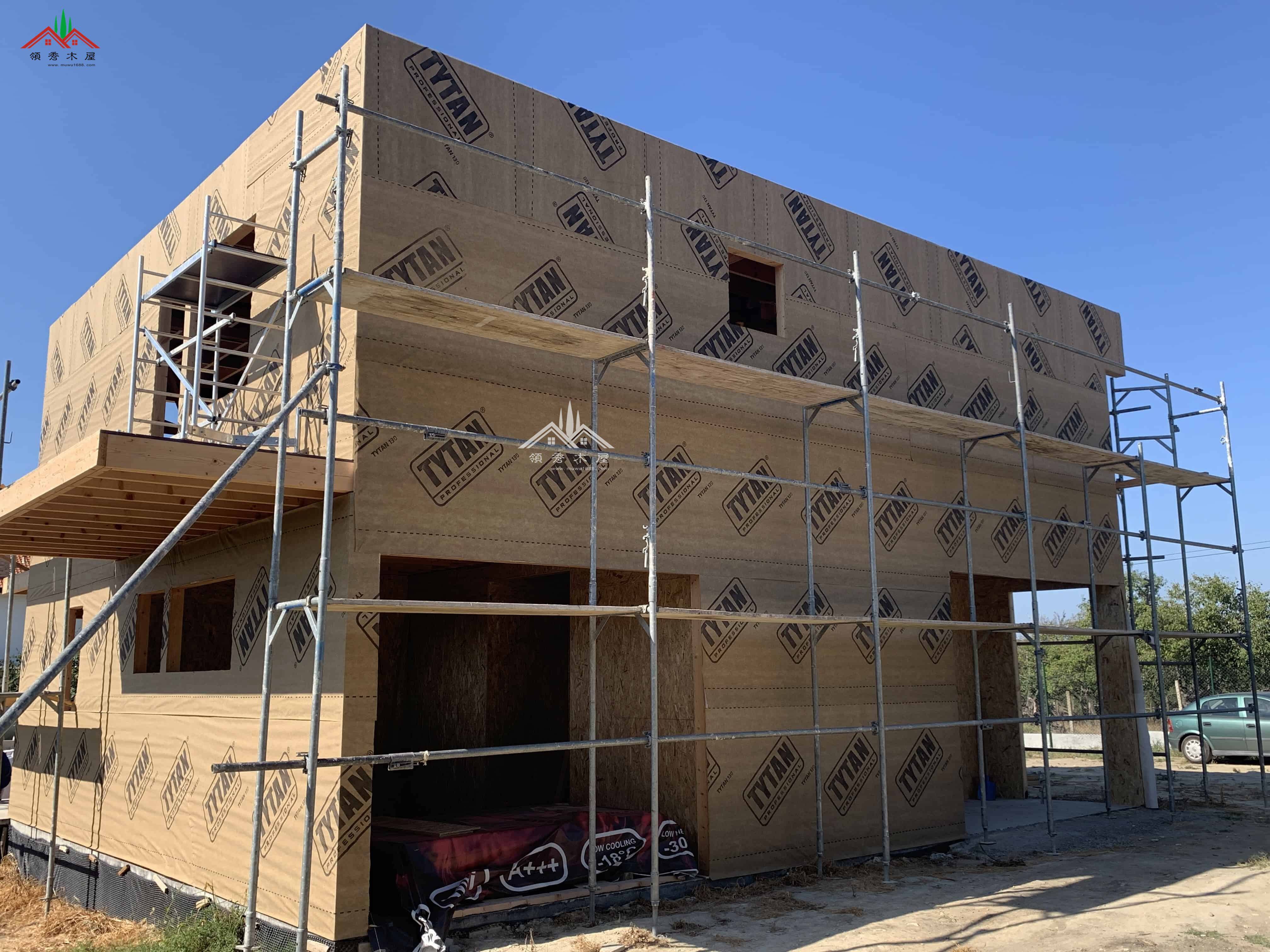 桂林陳總輕型雙層木屋別墅