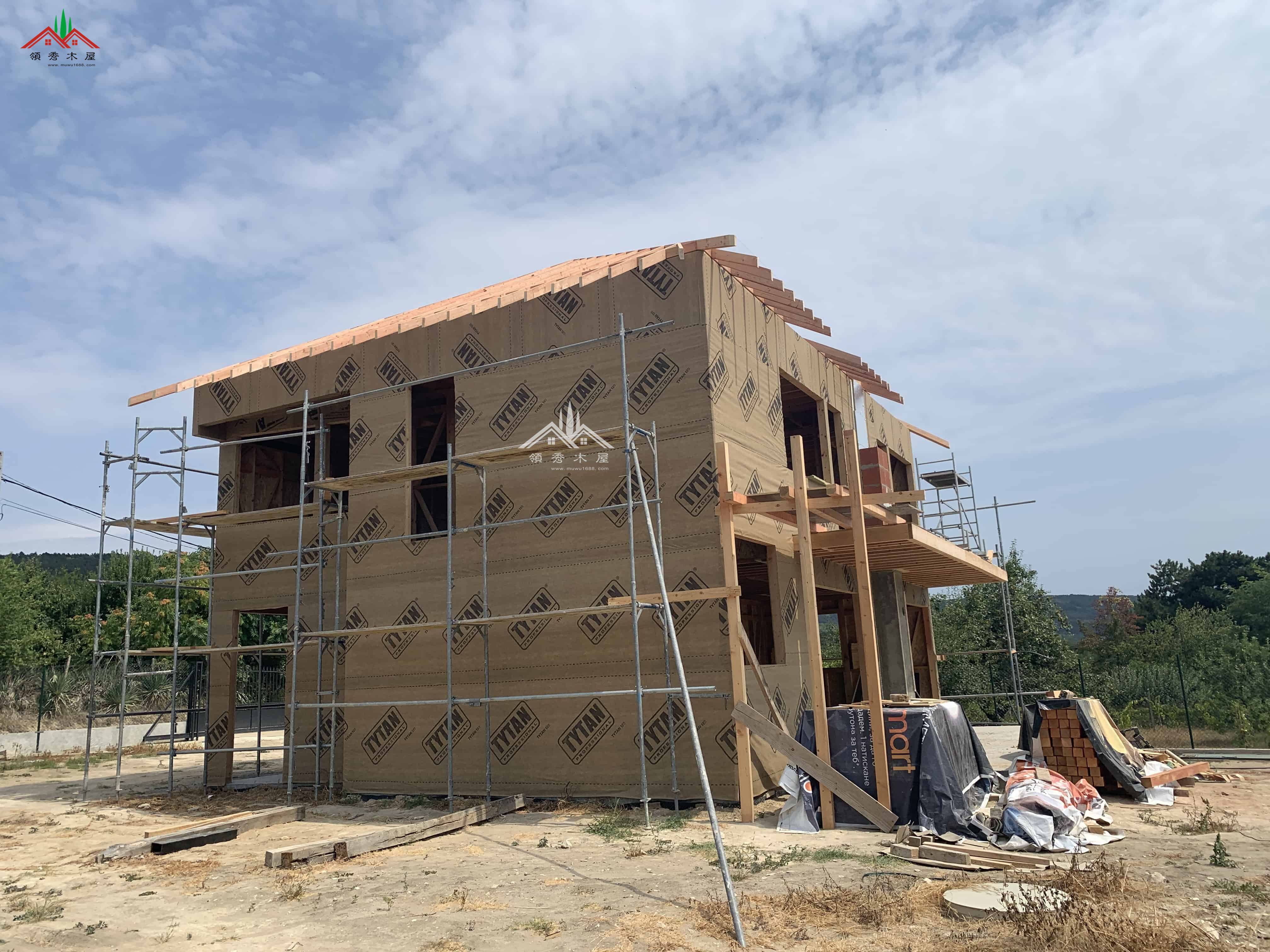 桂林陳總輕型雙層木屋別墅