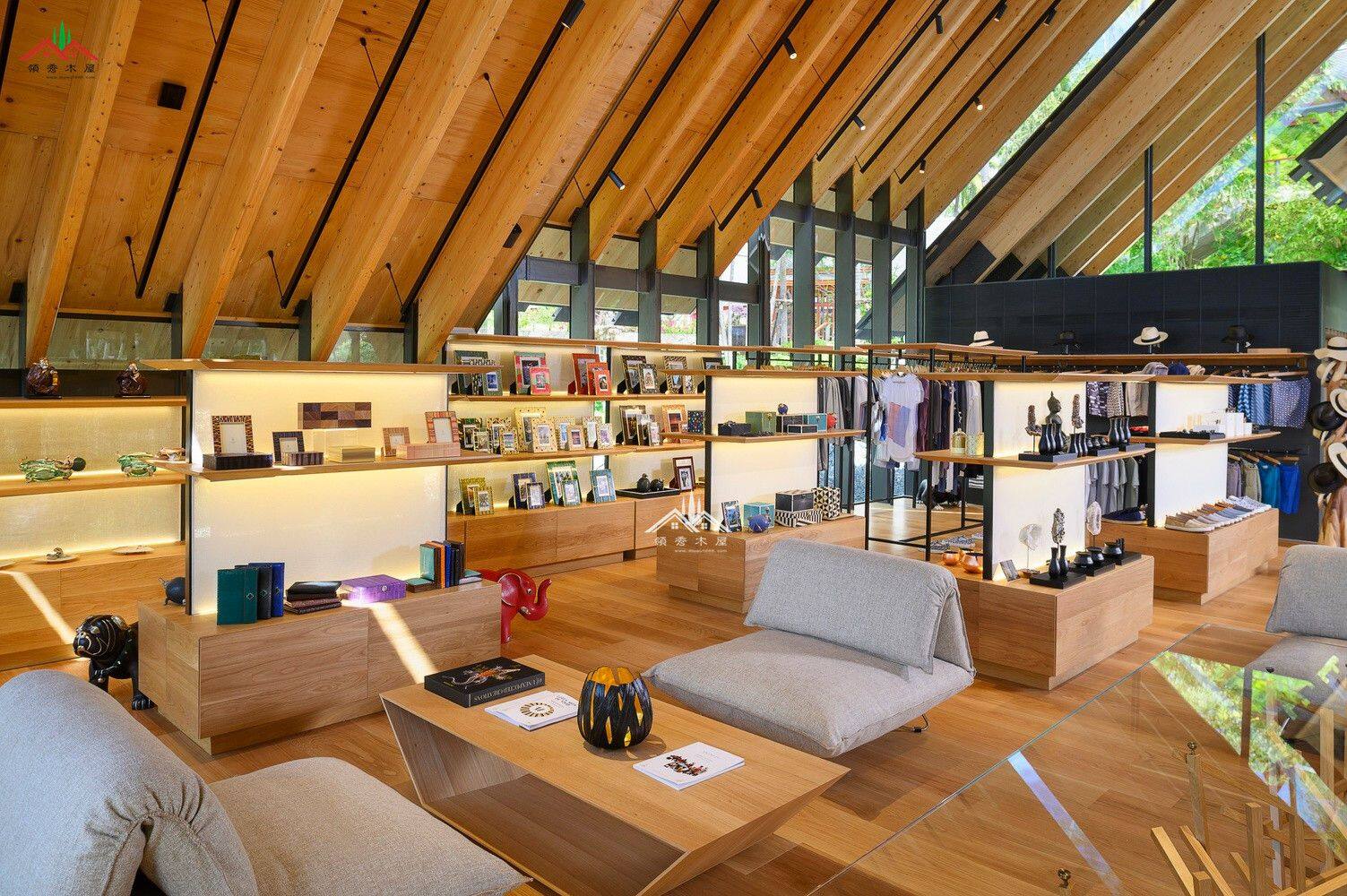 東南亞風(fēng)格商業(yè)中心木屋