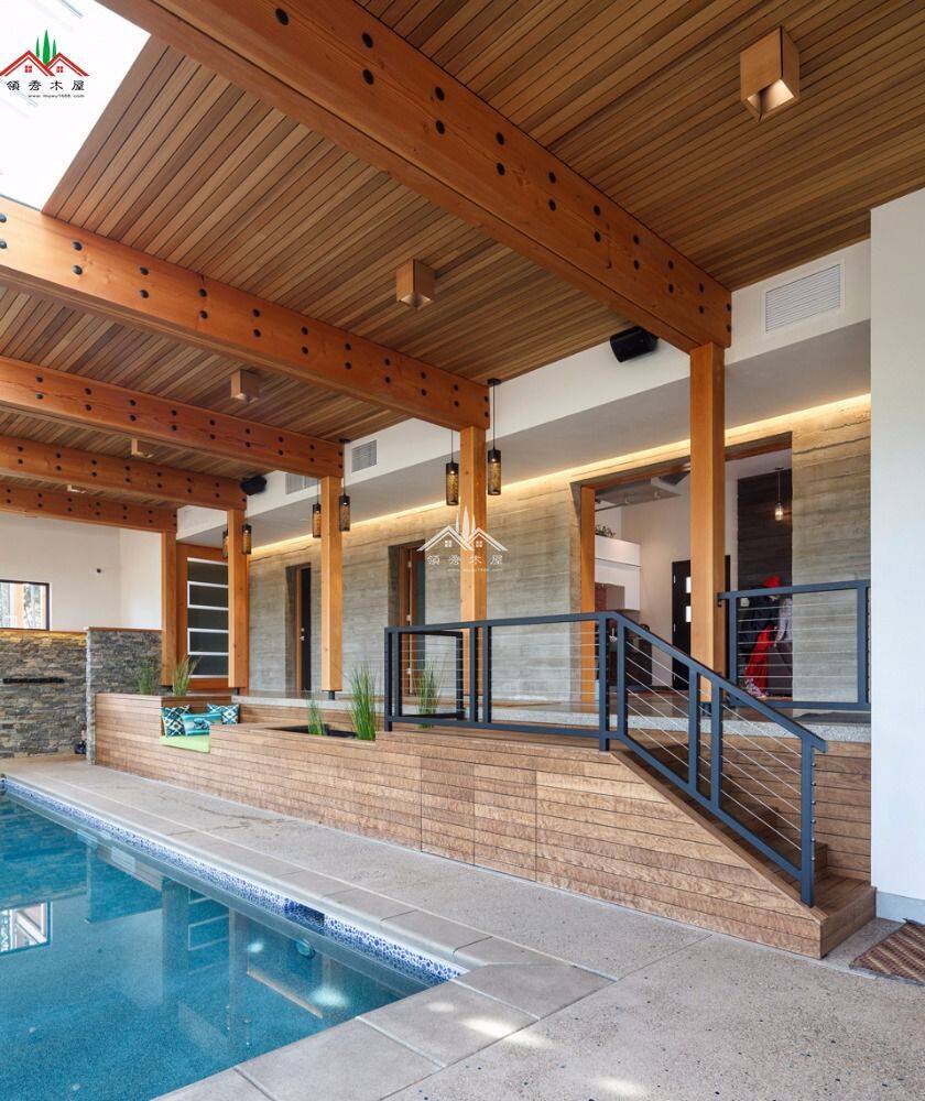 梁柱木別墅