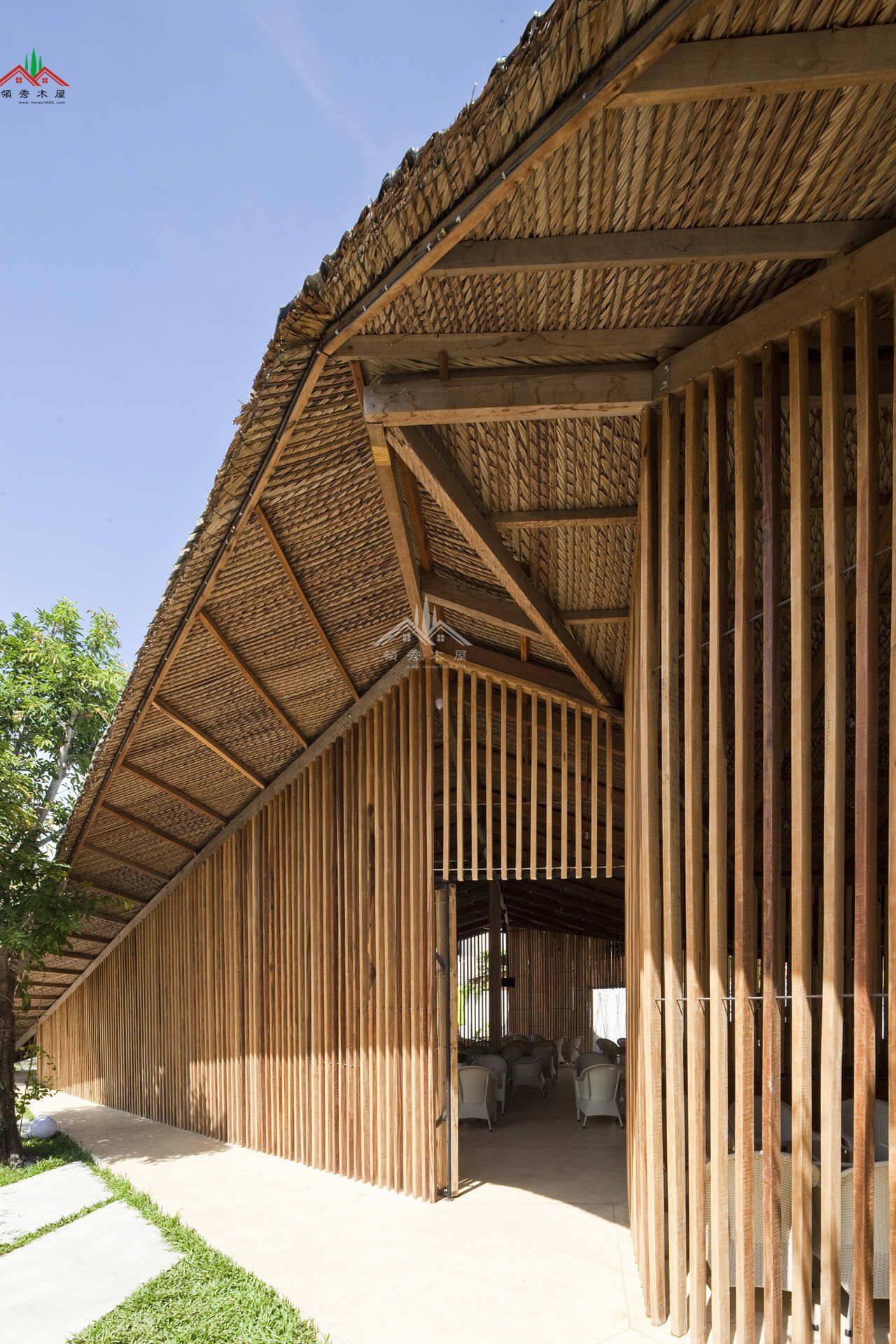 咖啡廳接待中心木房子