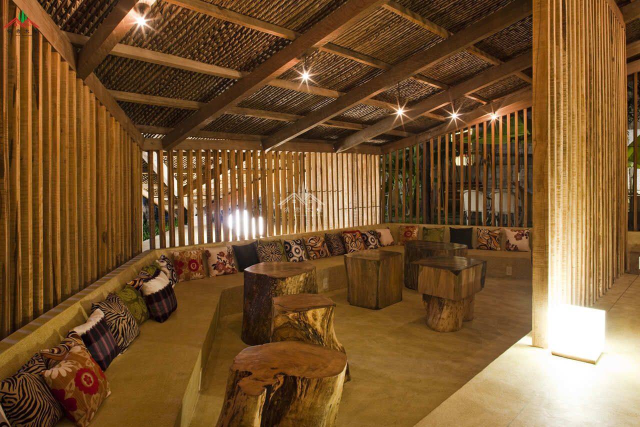 咖啡廳接待中心木房子