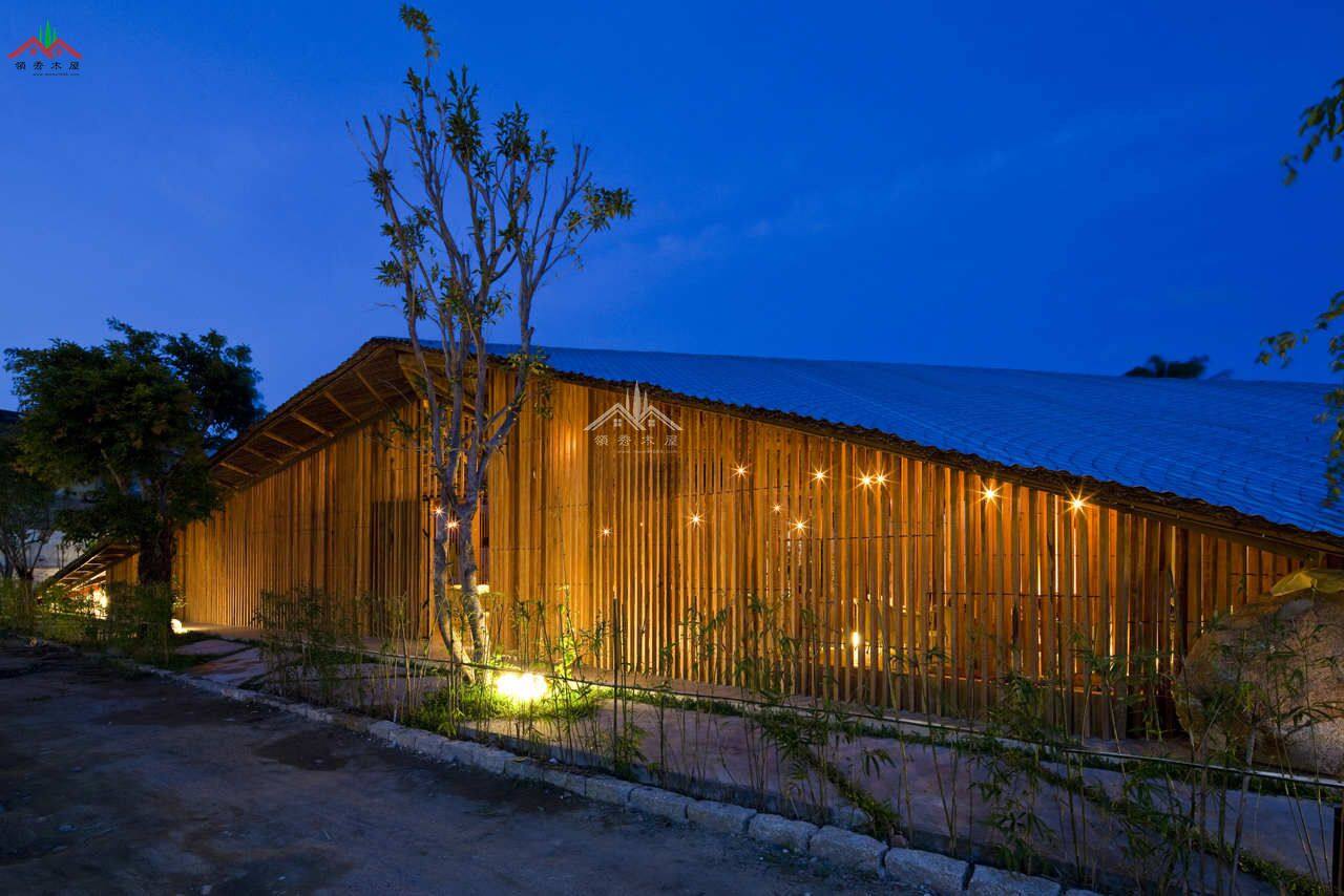 咖啡廳接待中心木房子