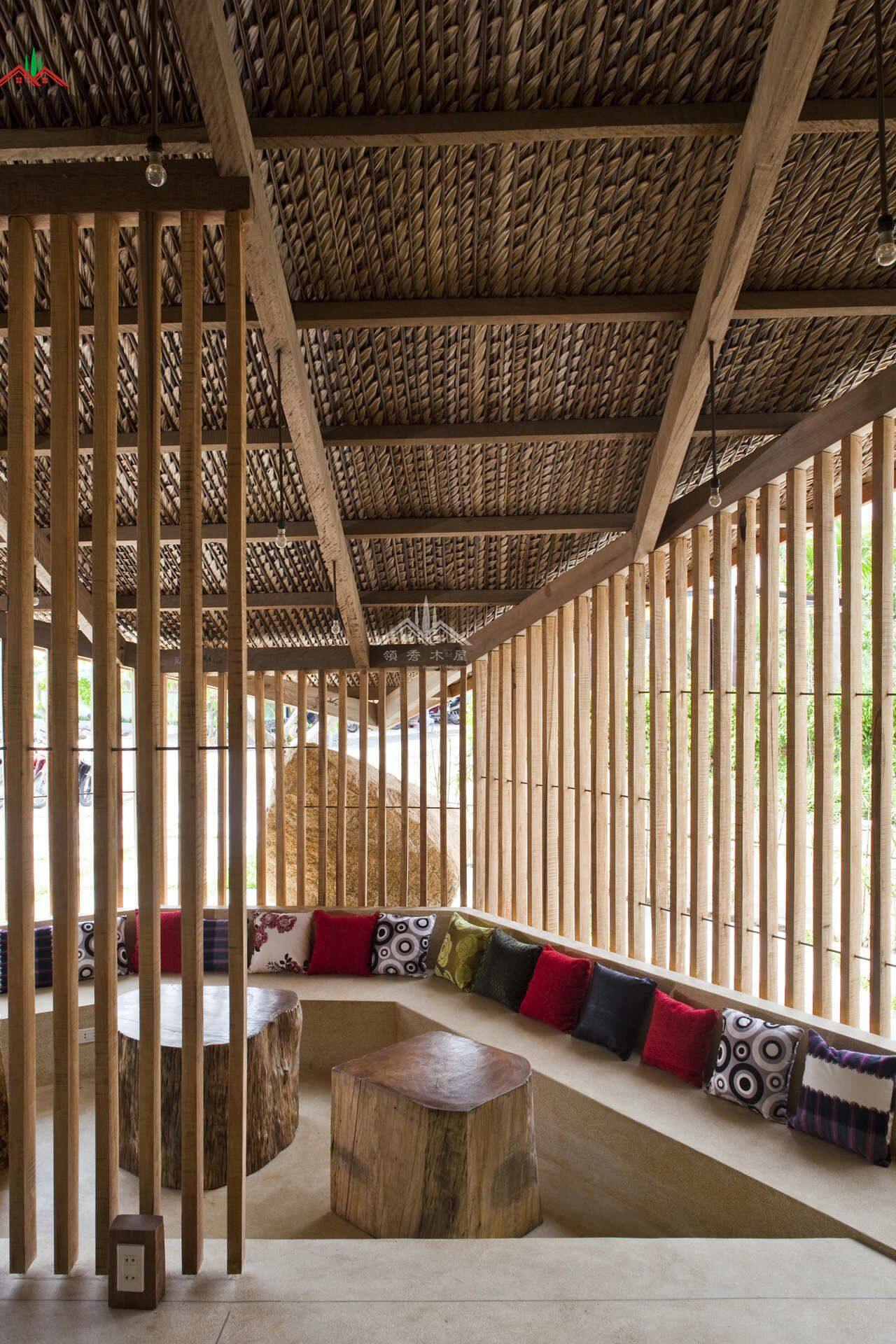 咖啡廳接待中心木房子