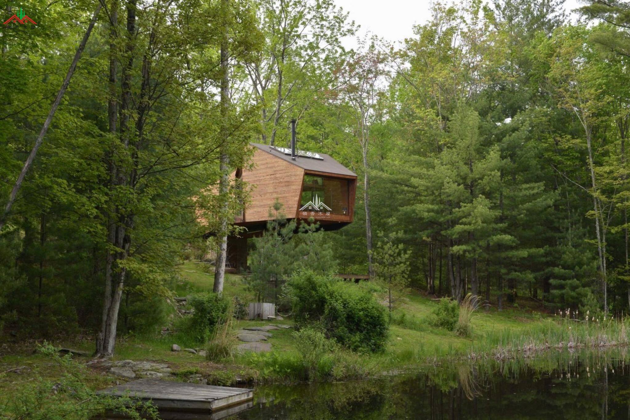 高吊腳森林樹屋