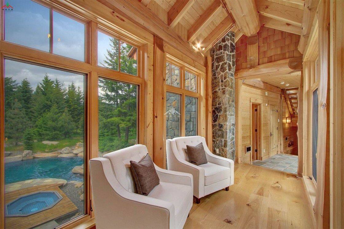 高檔豪華木別墅