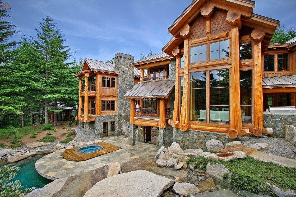 高檔豪華木別墅