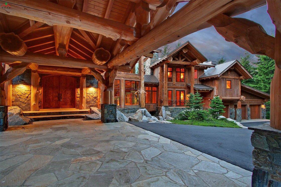 高檔豪華木別墅