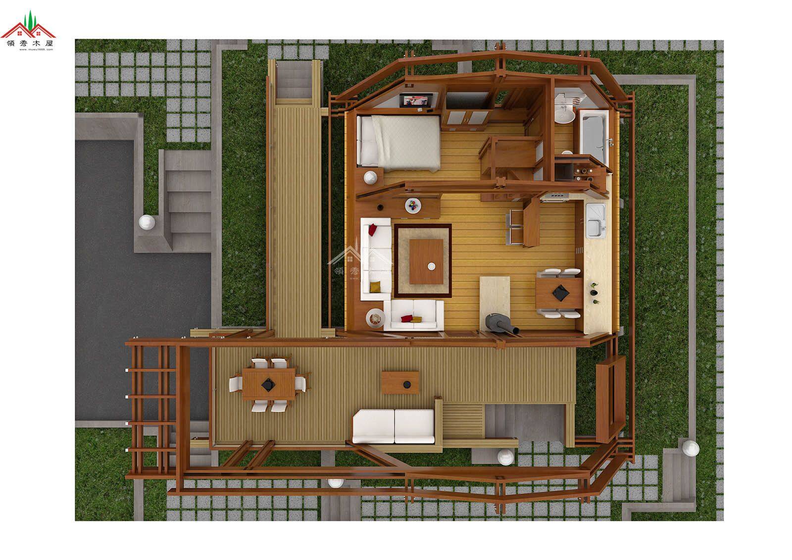 特色創(chuàng)意木屋