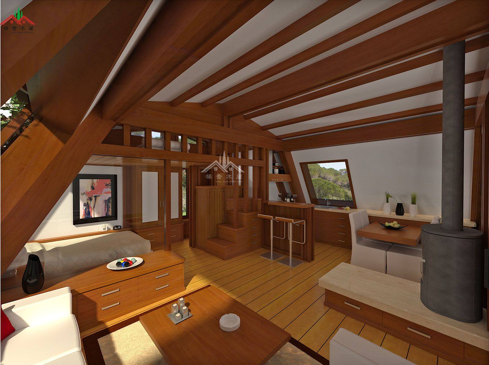 特色創(chuàng)意木屋