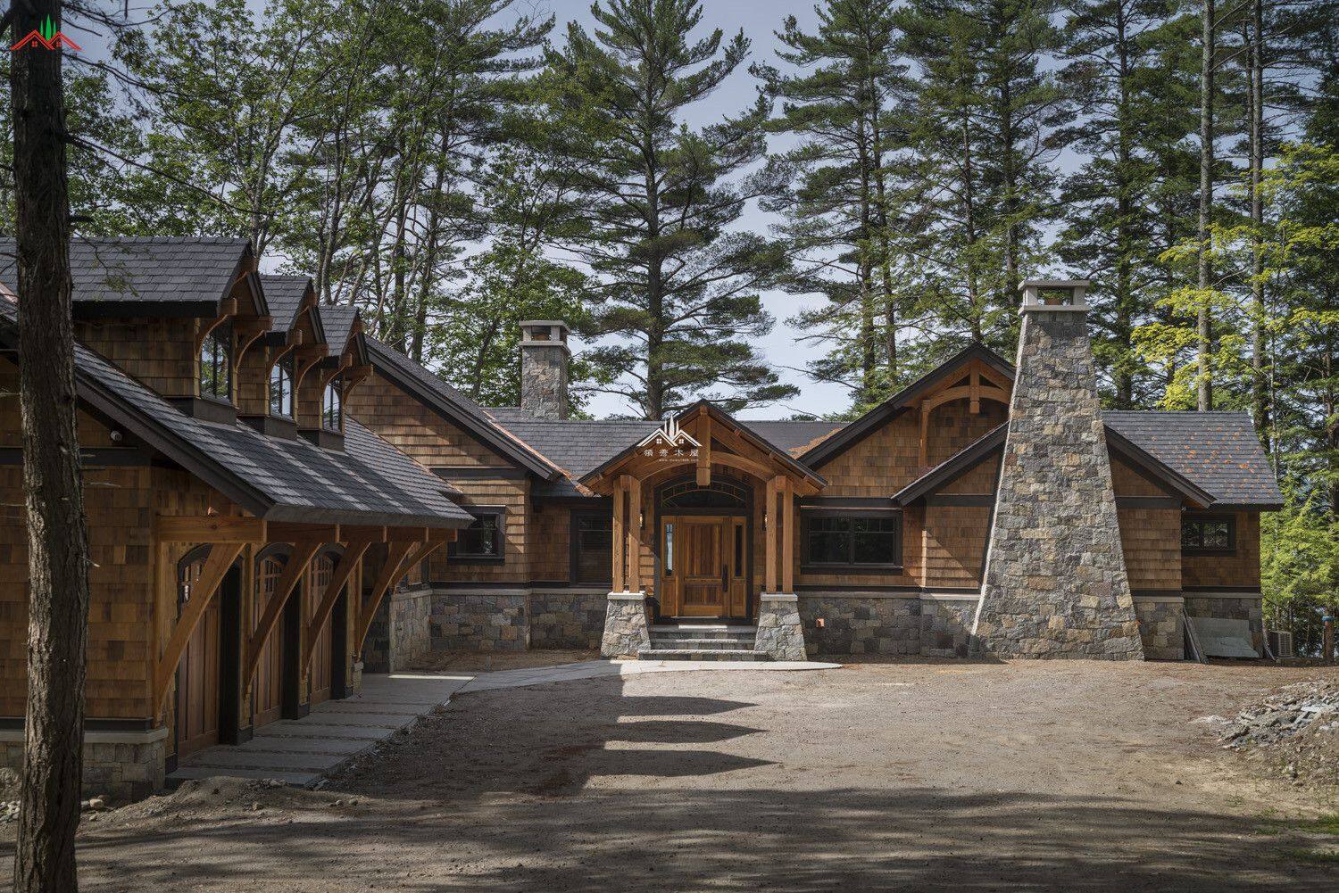 山西梁柱木別墅