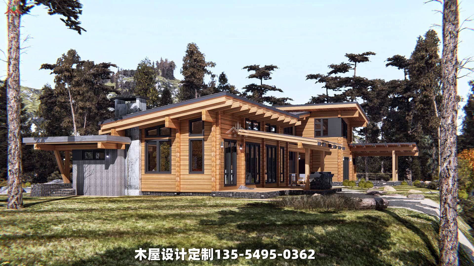 2020新款木屋效果圖