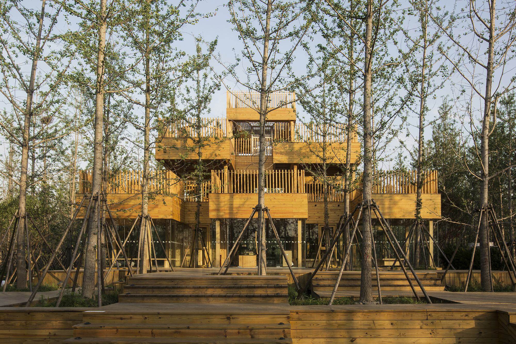 木結(jié)構(gòu)茶館