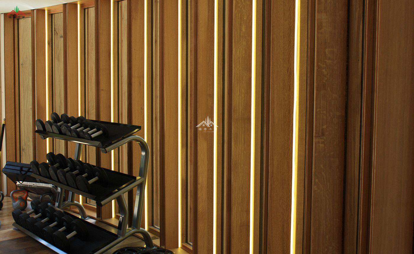 弧形木結(jié)構(gòu)健身房