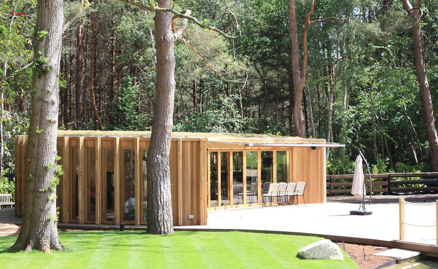 弧形木結(jié)構(gòu)健身房