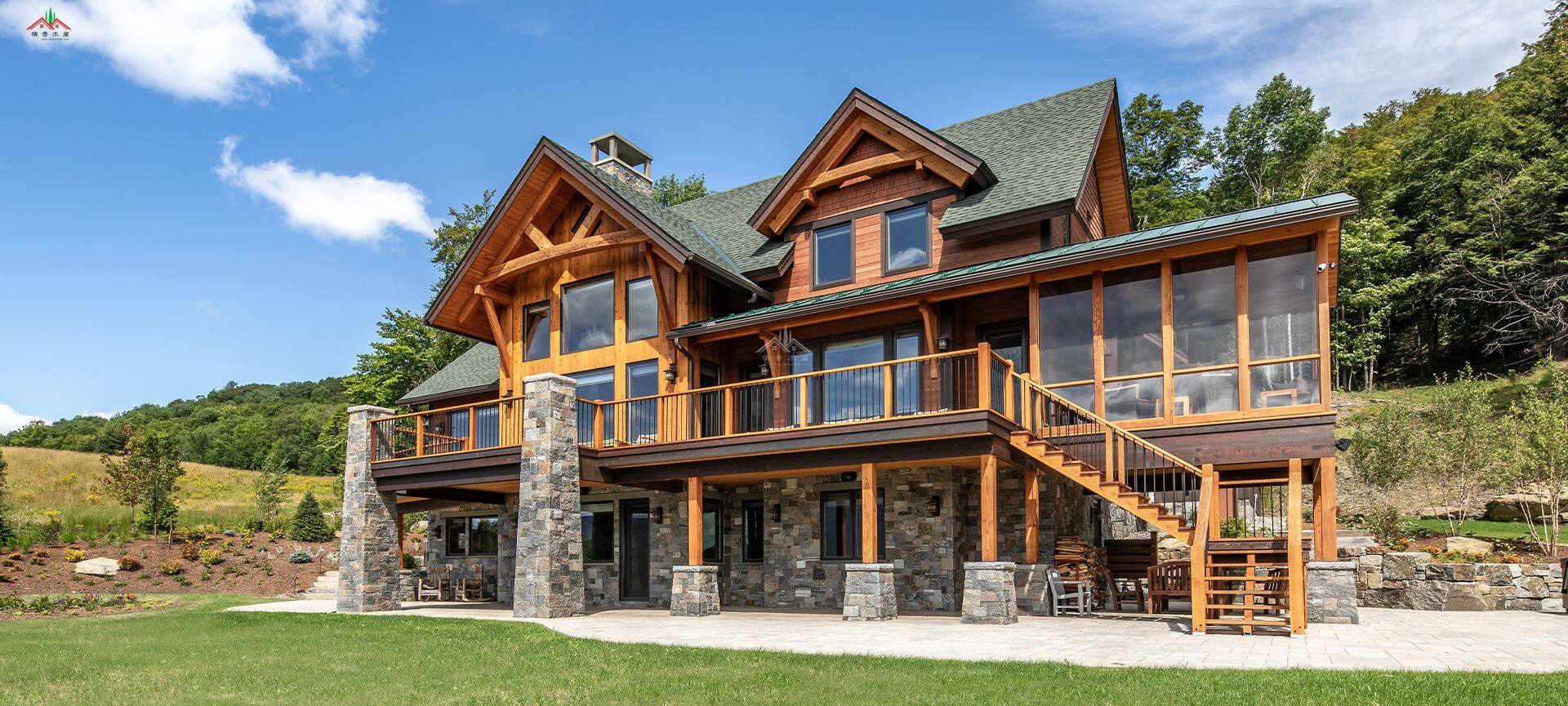 農(nóng)村木別墅