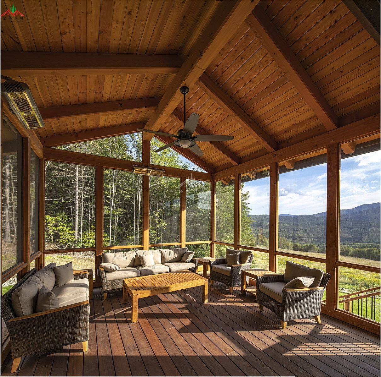 農(nóng)村木別墅