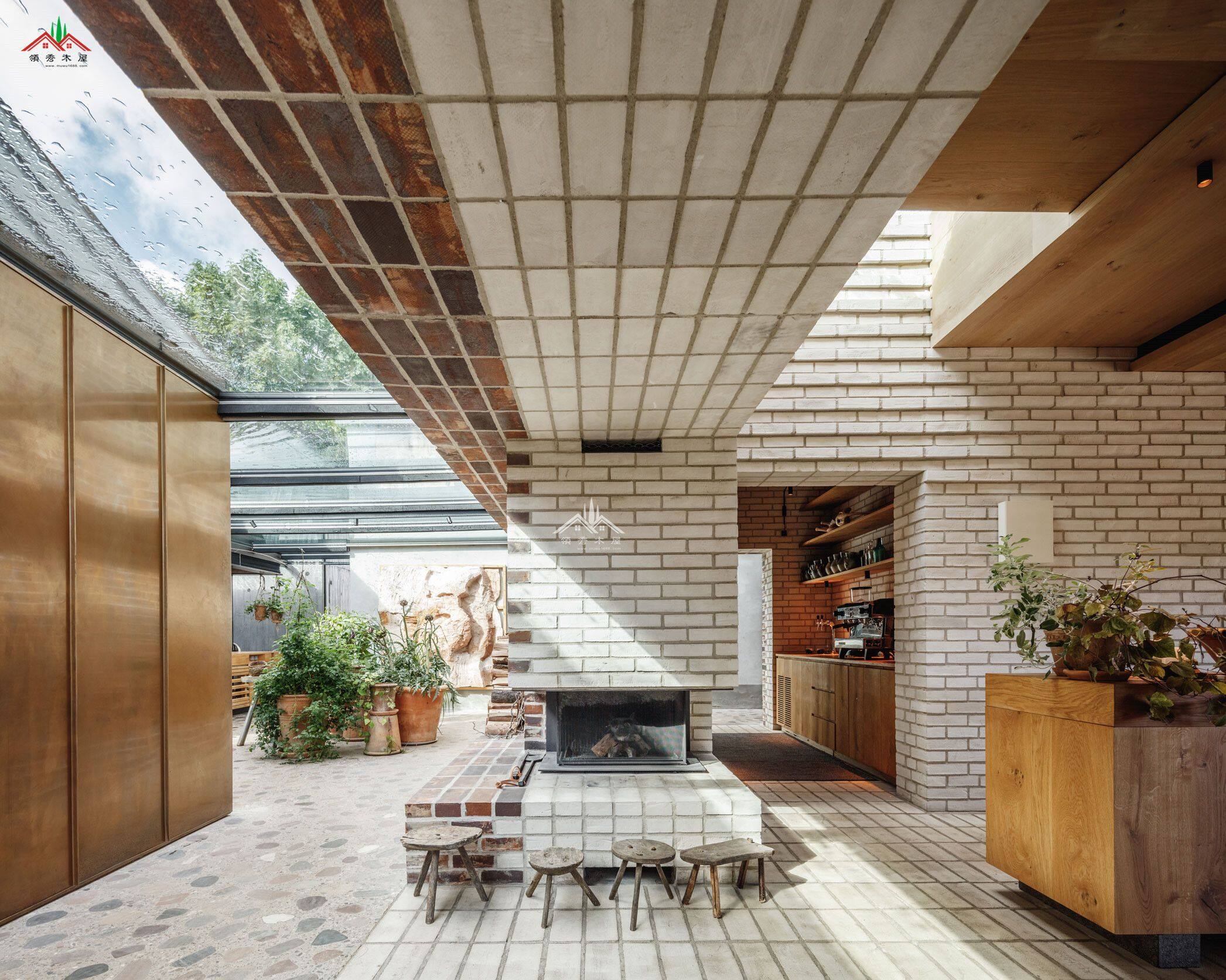 農場木結構餐廳裝飾案例