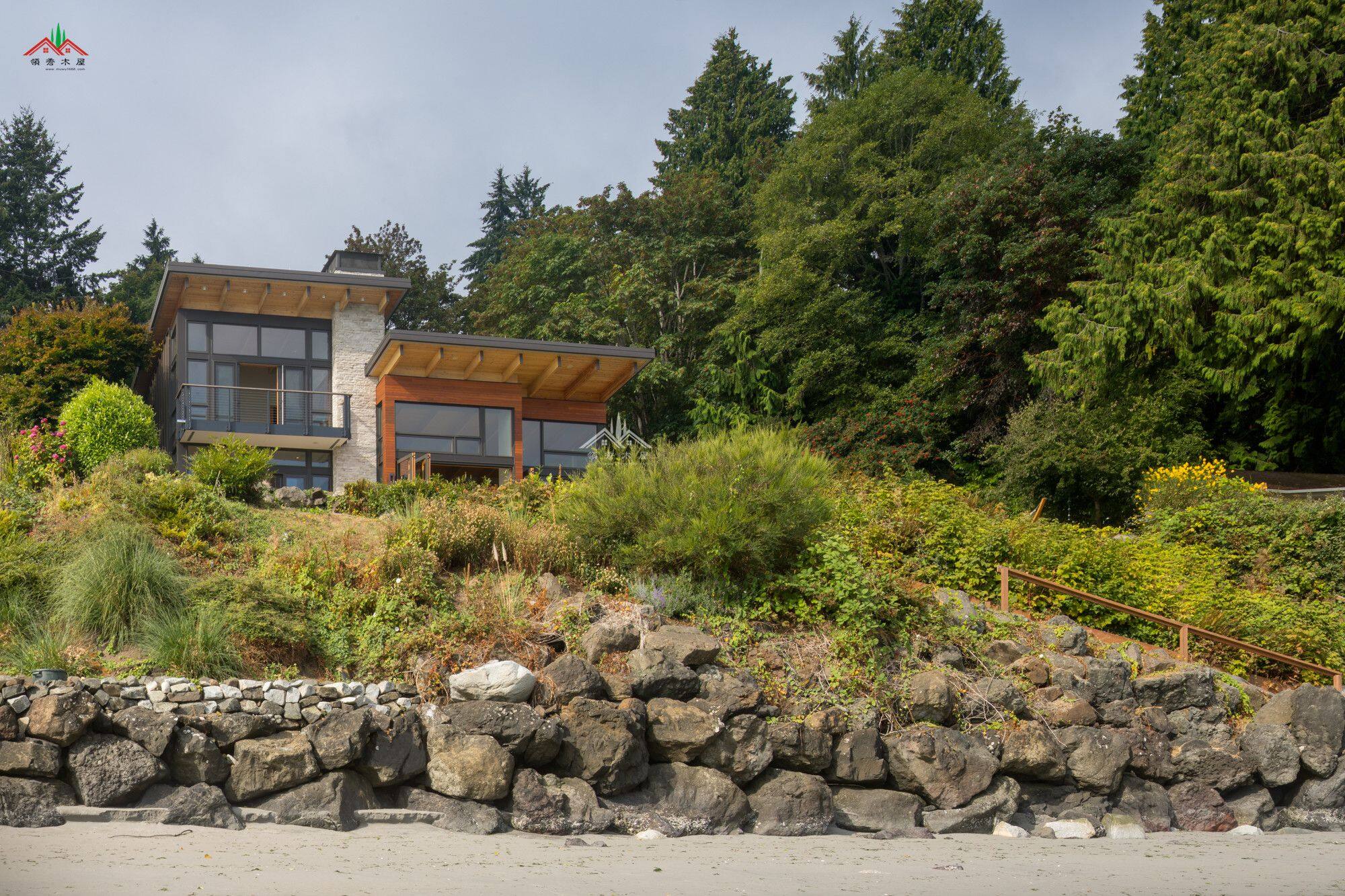 海灣木屋別墅