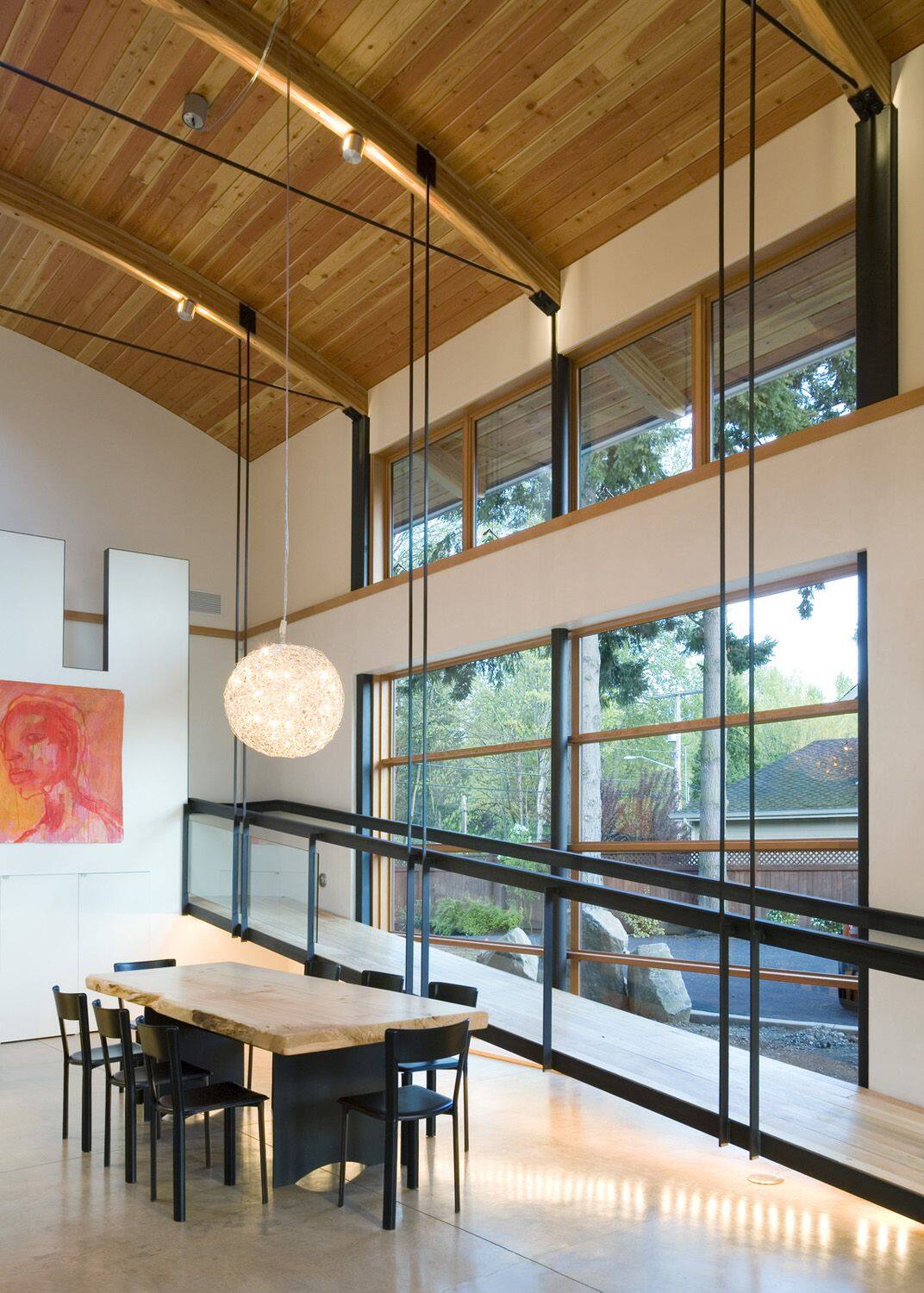 鋼木梁柱結(jié)構(gòu)接待中心木屋