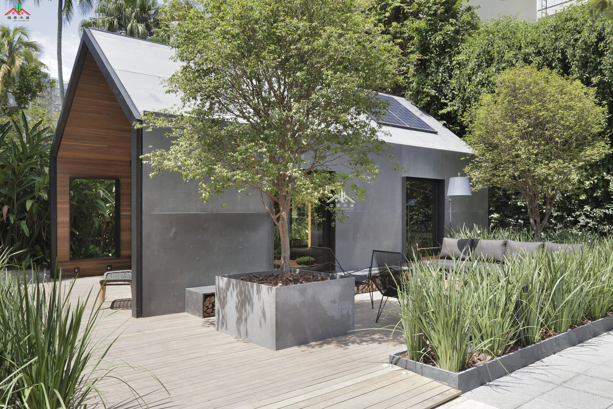 庭院小茶室木屋