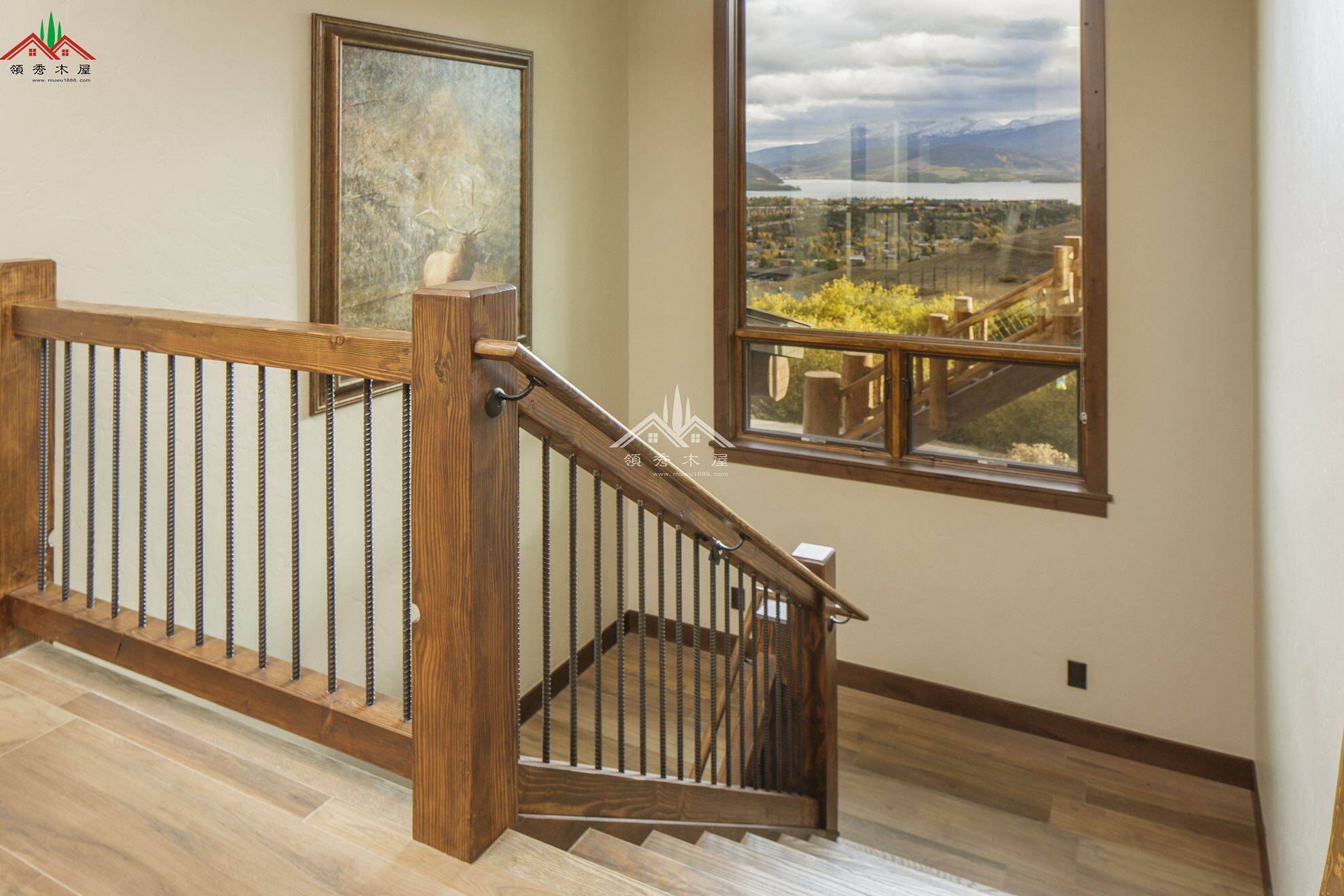 靠山坡木屋別墅