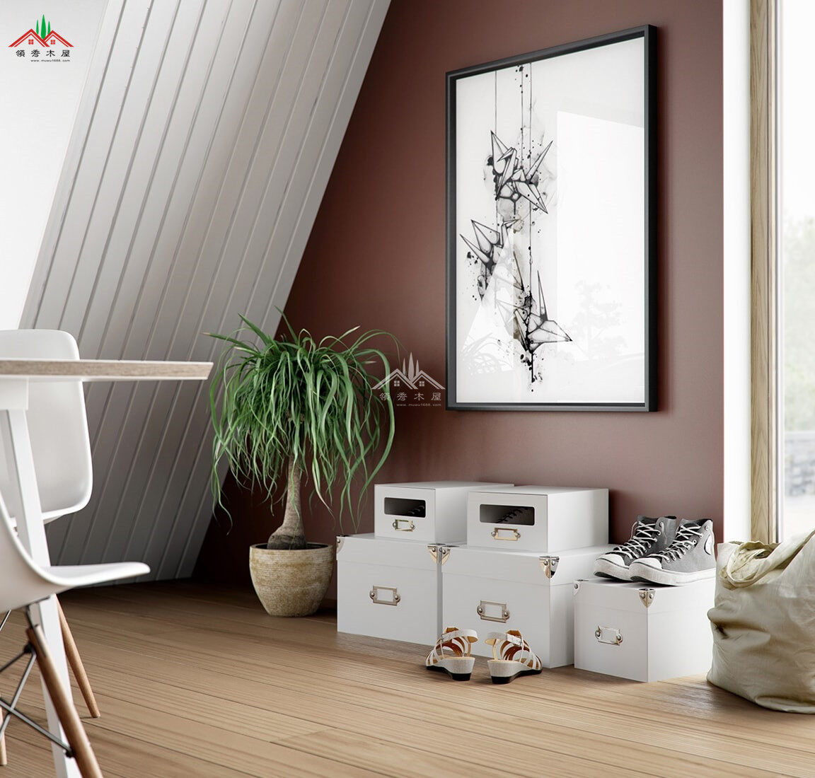 網(wǎng)紅三角木屋