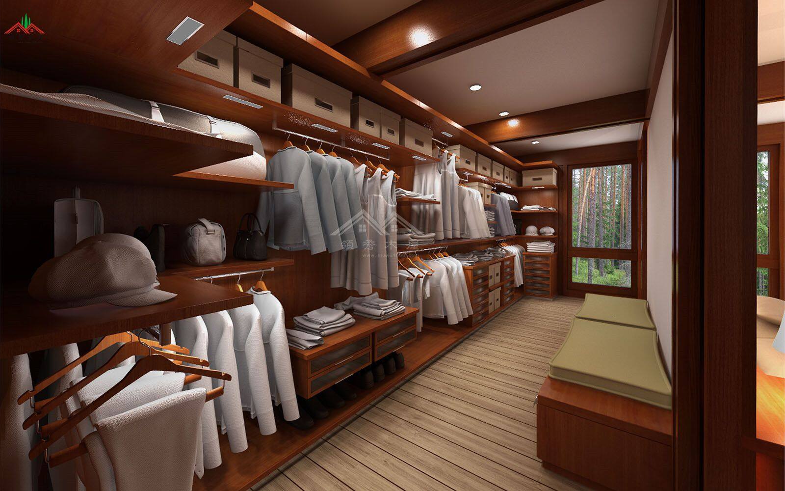 600平方的平頂現(xiàn)代風(fēng)格木屋酒店