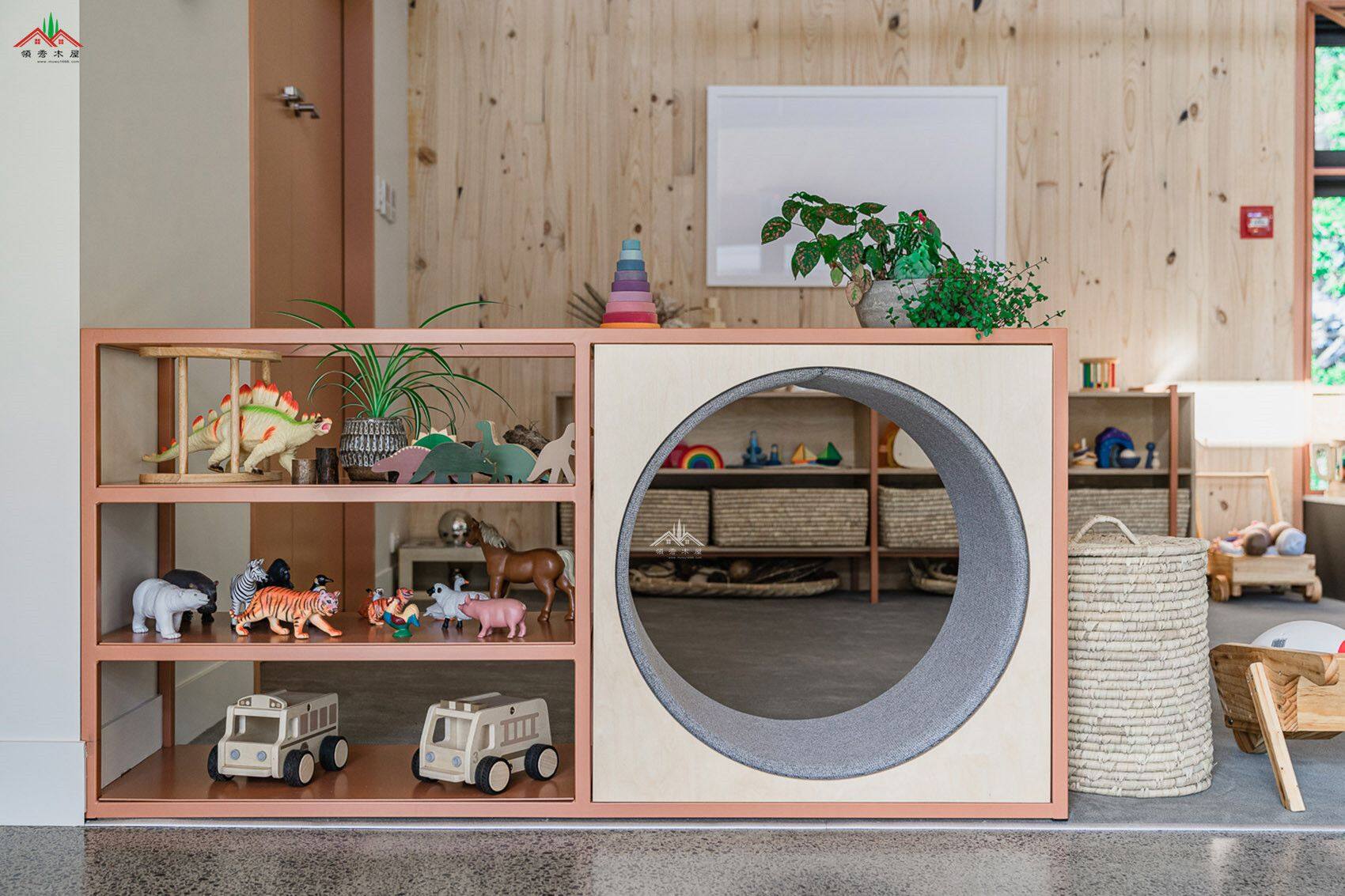 幼兒園教育中心木屋