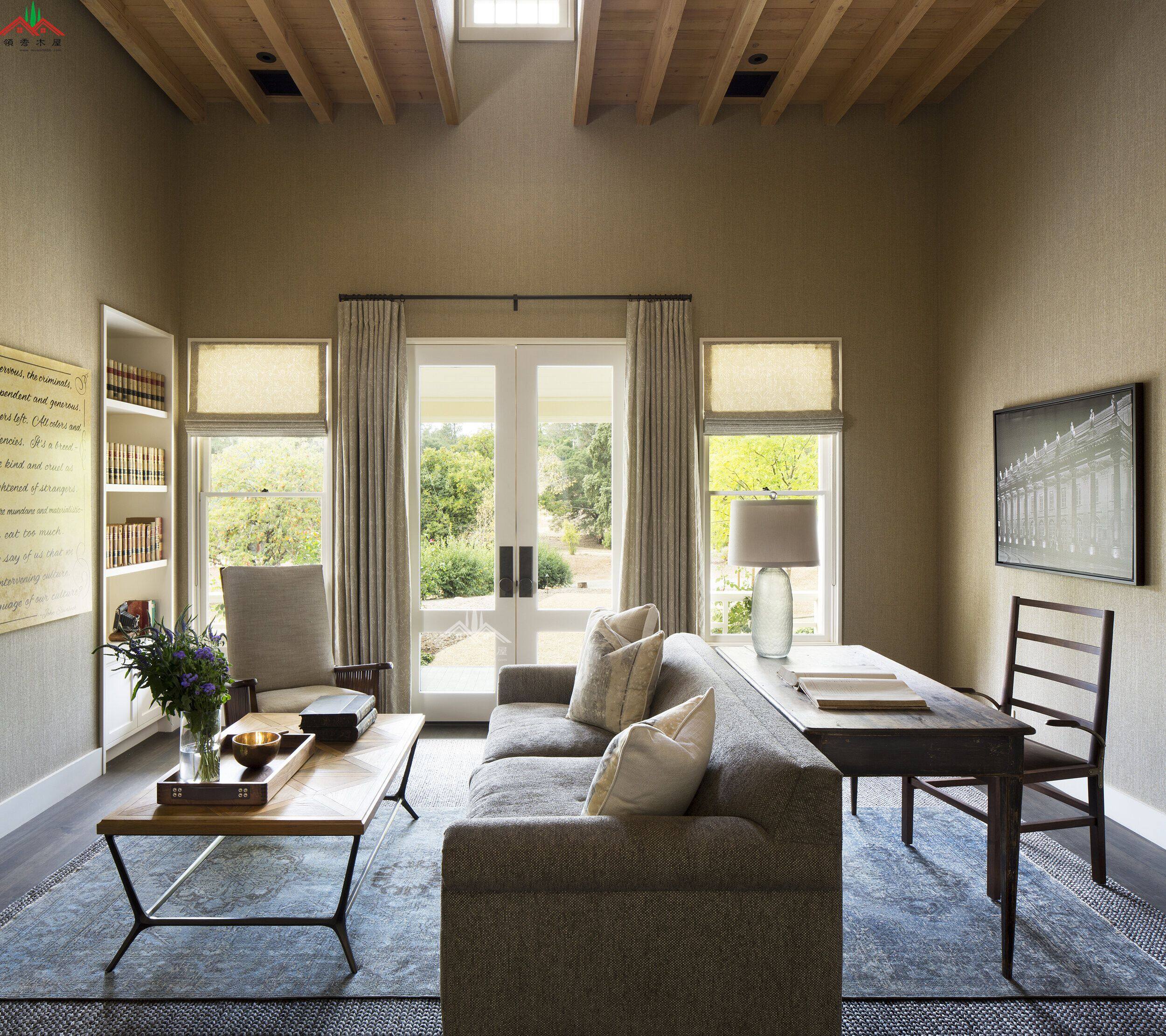 歐式鄉(xiāng)村風(fēng)格木屋別墅