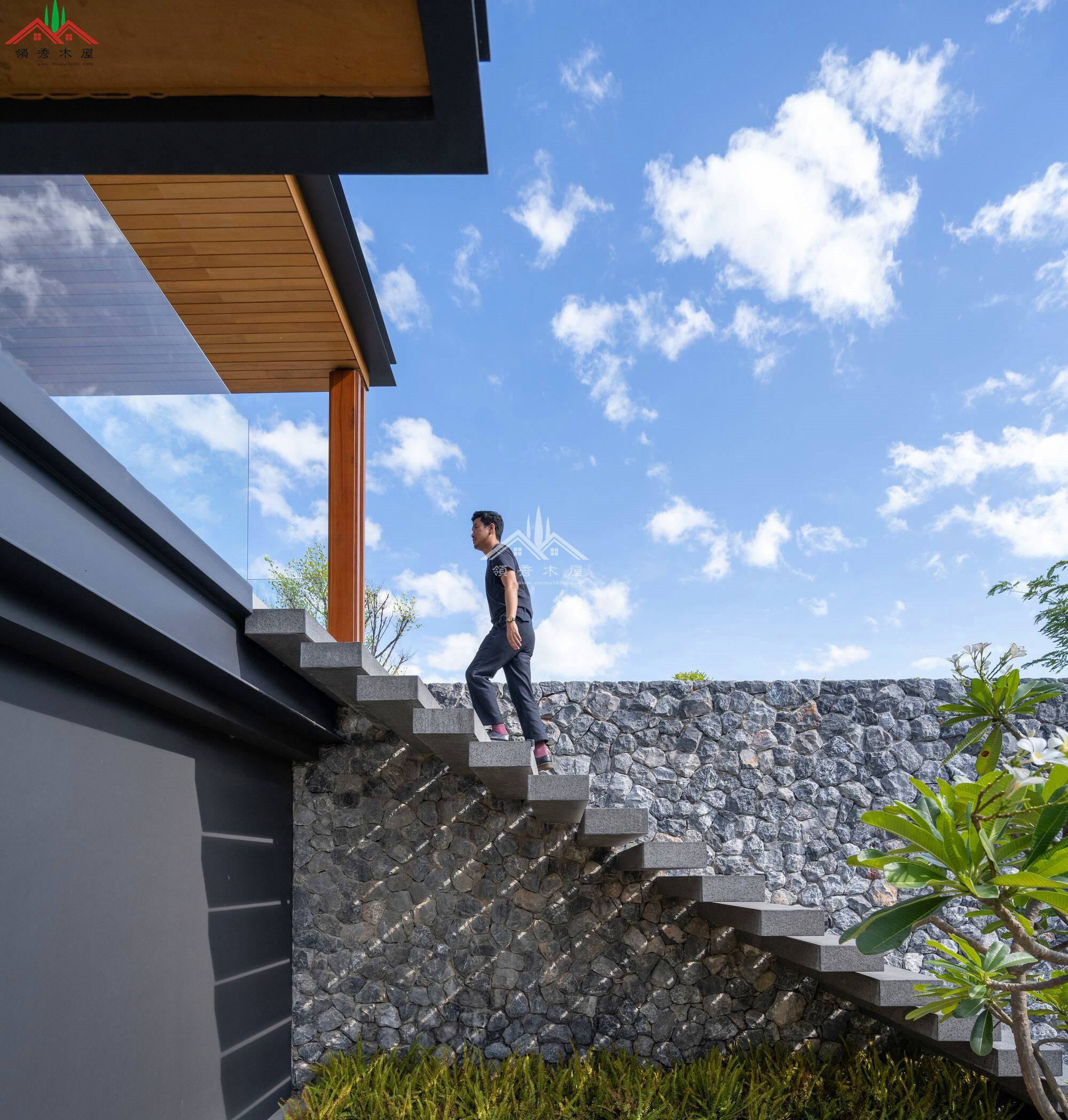 創(chuàng)意特色木別墅住宅