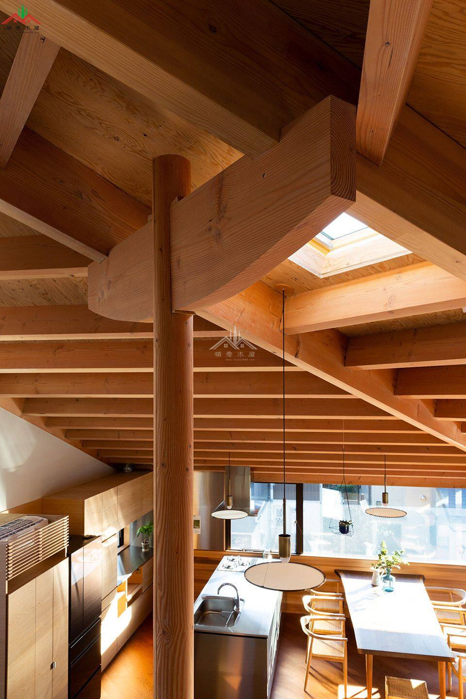 轉角木結構改造