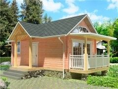 30平米小木屋效果圖+平