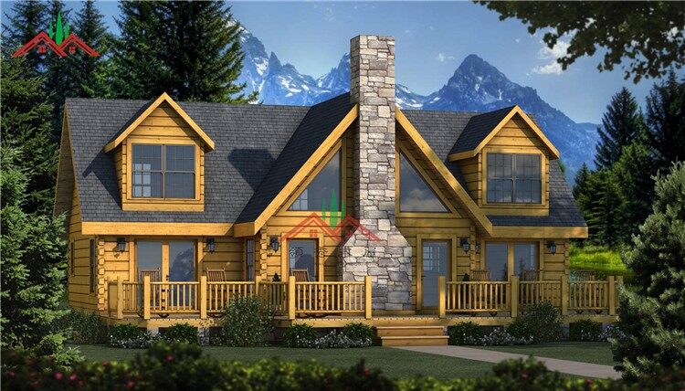 美式風(fēng)格重型雙層木屋