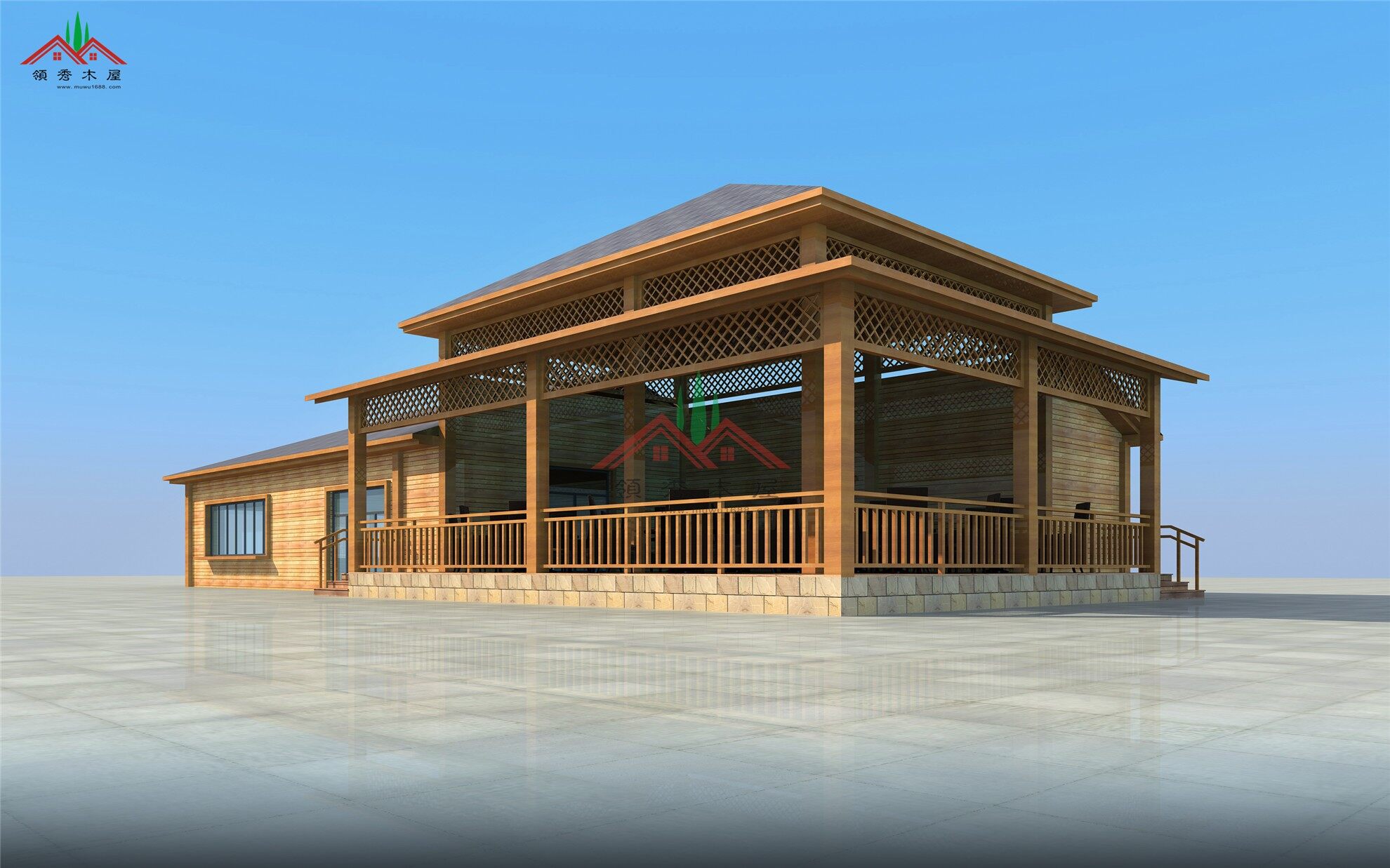 咖啡廳商業(yè)木屋