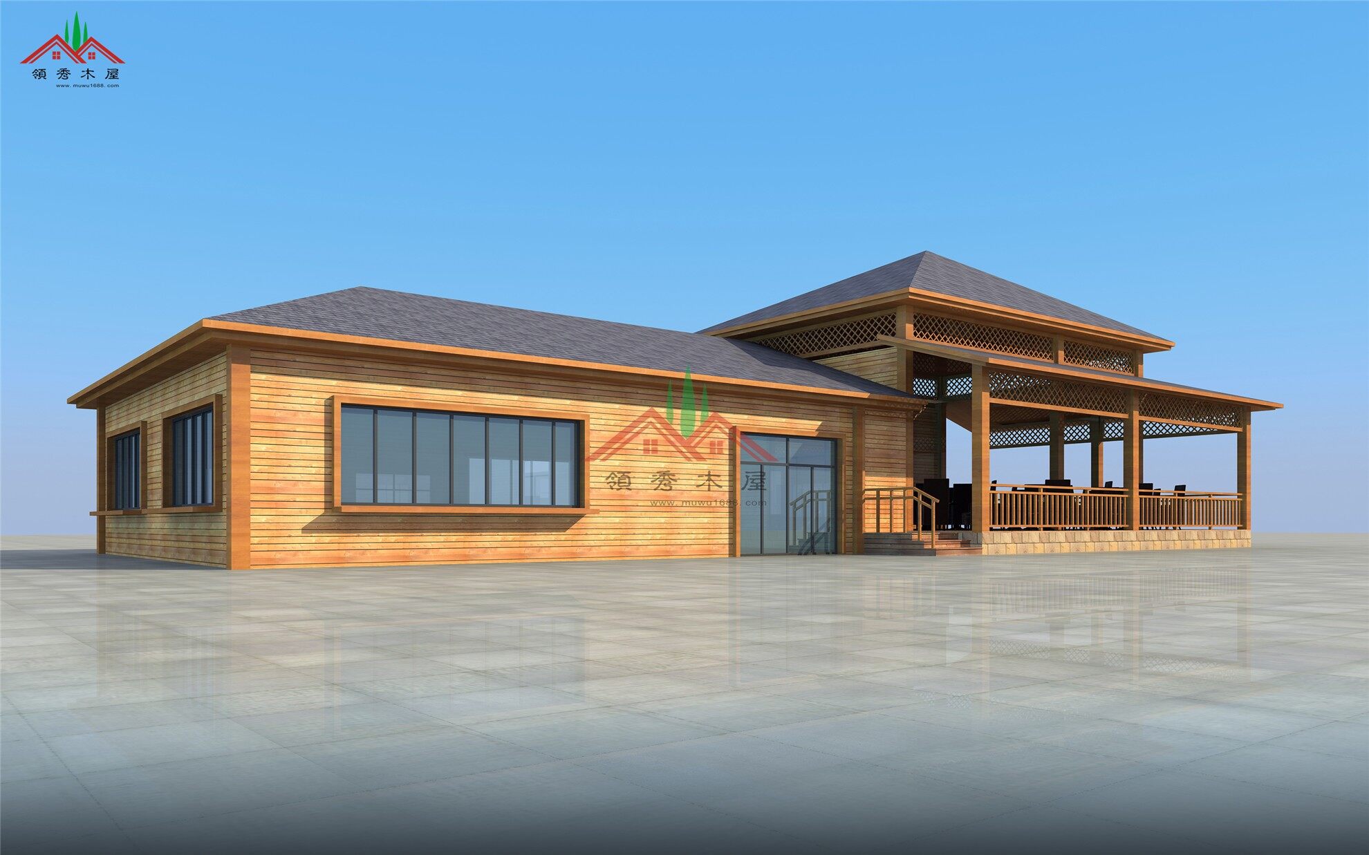 咖啡廳商業(yè)木屋