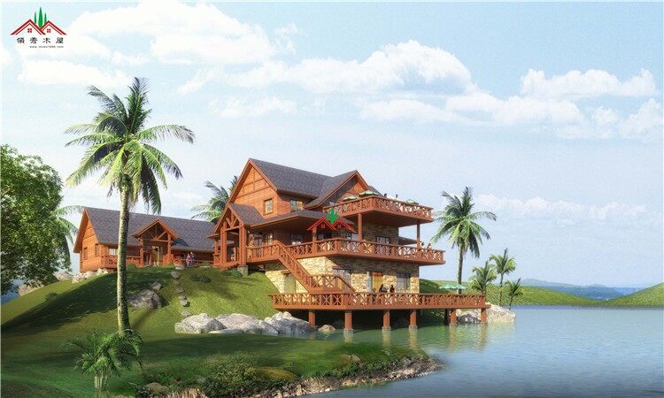 湖邊木屋親水木屋