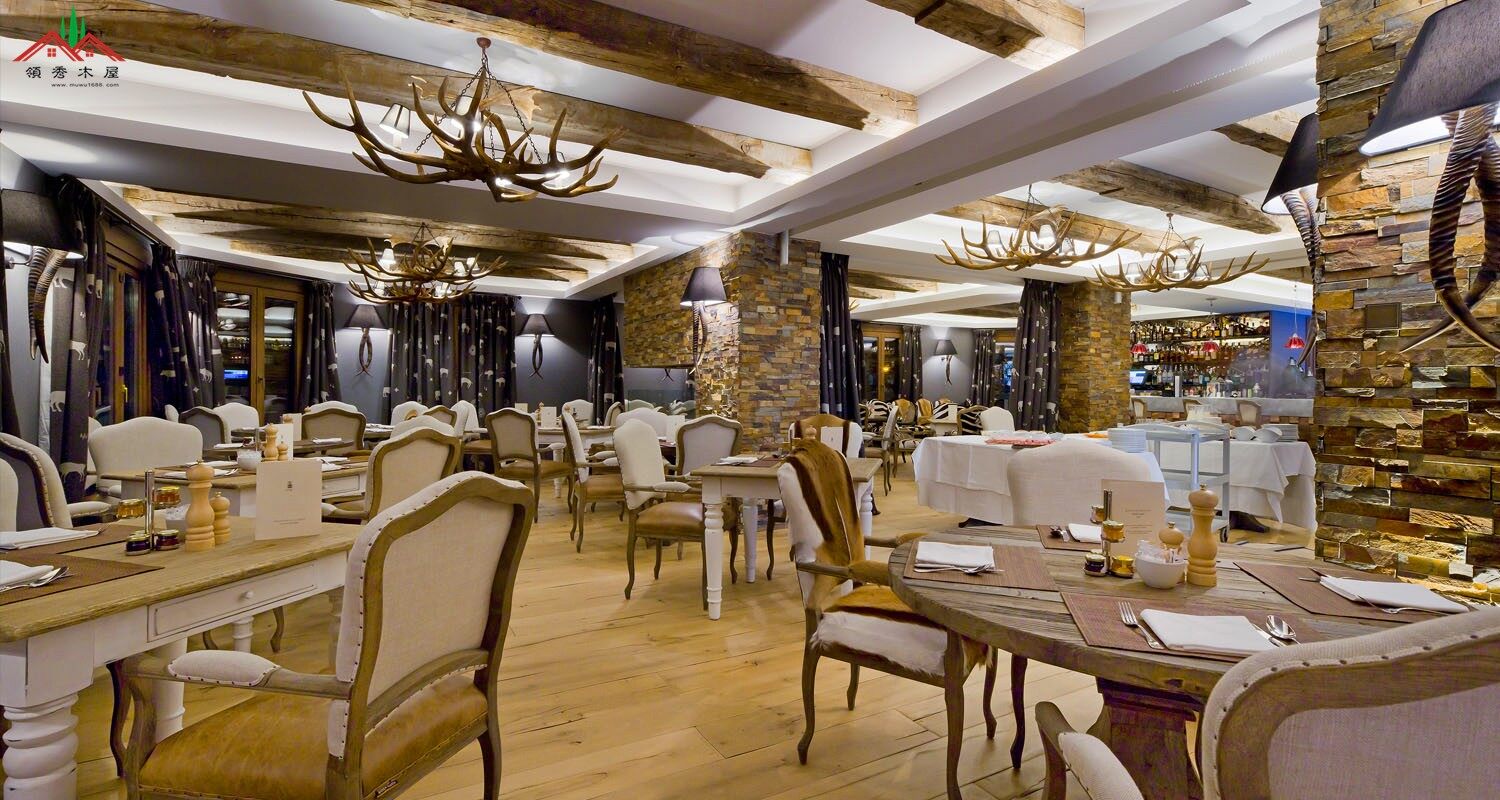 高檔度假木別墅酒店