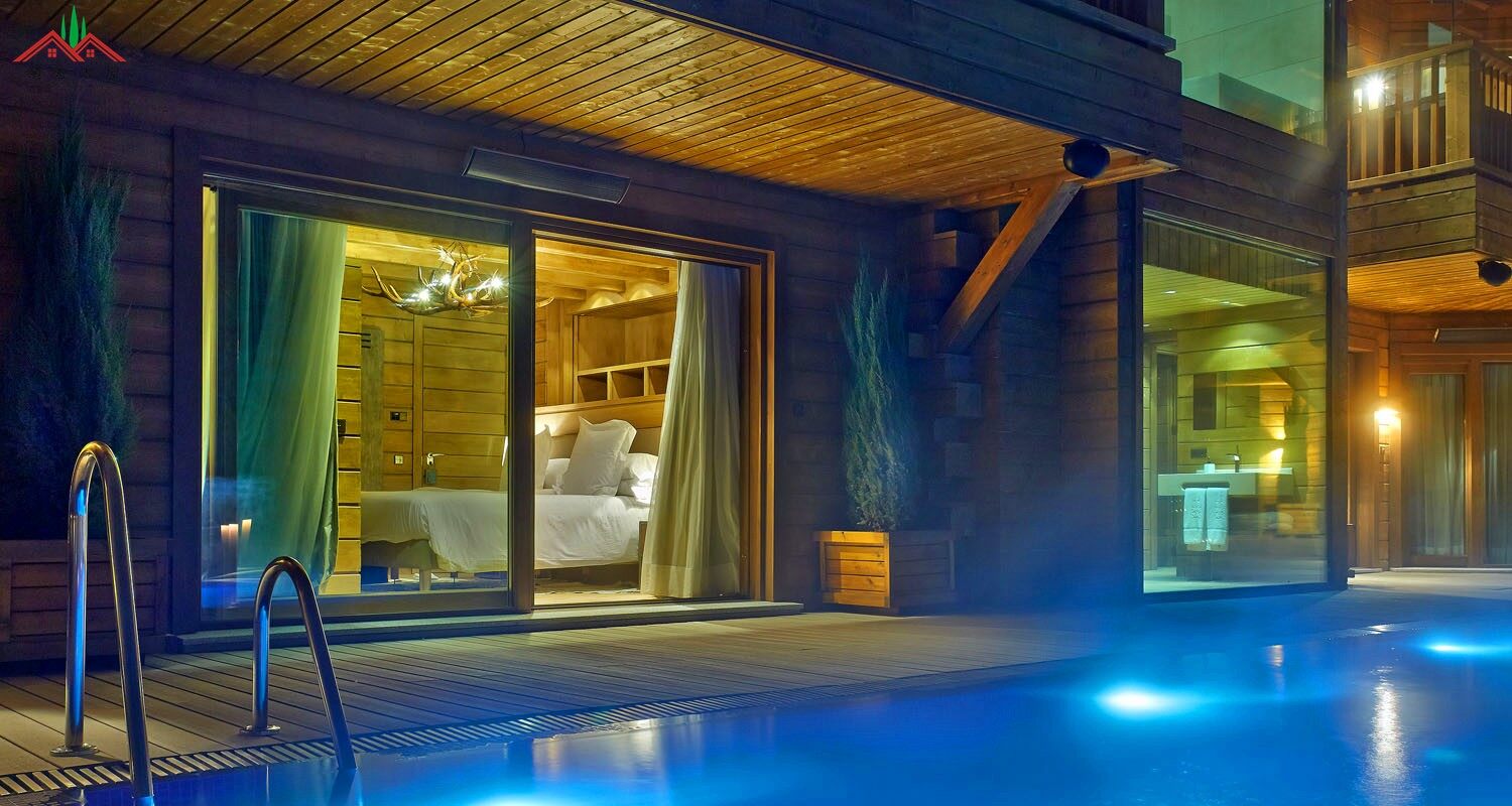 高檔度假木別墅酒店