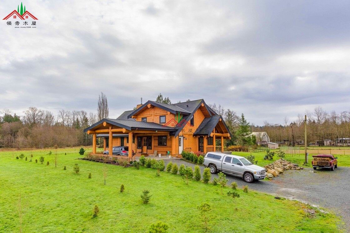 領(lǐng)秀木屋內(nèi)蒙古原木屋別墅