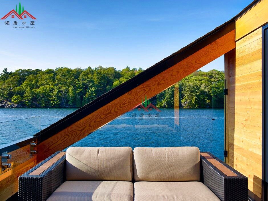 柬埔寨湖邊上的度假木屋(圖14)